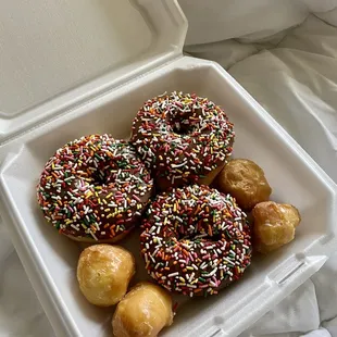 Chocolate glazed donuts