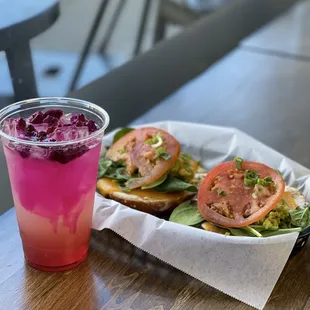 Black Dragon Lemonade and the Ultimate Bagel