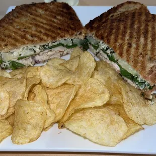 Chicken Spinach Artichoke Panini
