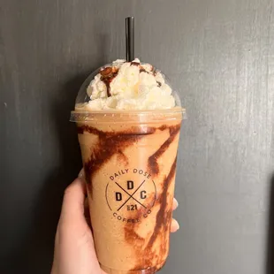 Chocolate blended coffee