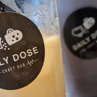 Winter mellon boba with taro boba !! Getting my daily dose of boba !! While waiting for my medication refill!! Genius