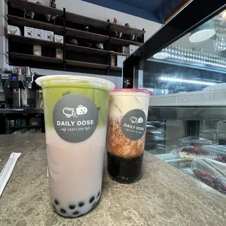 Berry Haze Matcha Latte