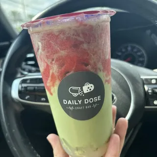 Strawberry Green Tea