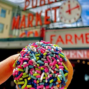 CV19 donut ! Thank god for tasty treats