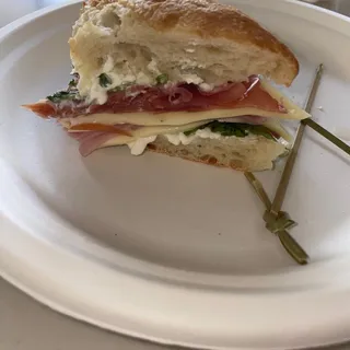 Three Meat Ciabatta