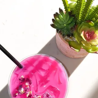 Pink Pitaya Latte