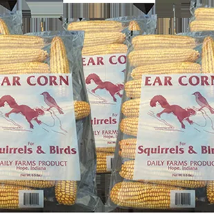 Our corn is freshly grown here at our farms!