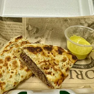 Barbacoa pancake!