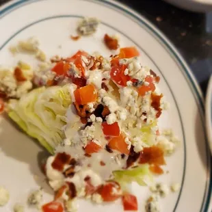 Happy hour wedge salad