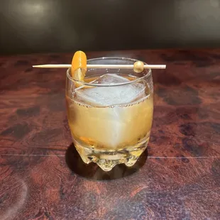 Tropical old fashioned