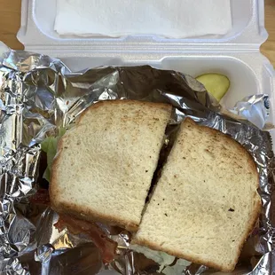 Double decker BLT