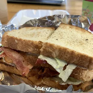 Double decker BLT
