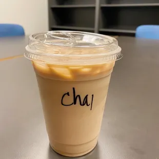 M iced chai latte
