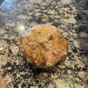 Banana nut muffin