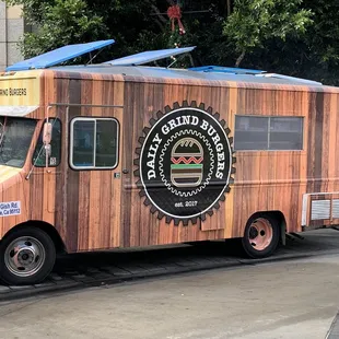 a food truck on the street
