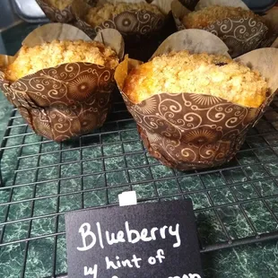 Made from scratch baked items!