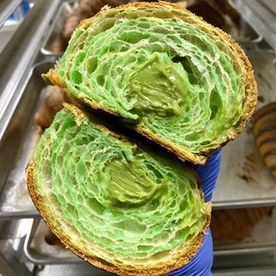 Matcha Croissant (weekends only)