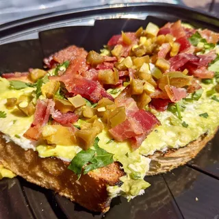 Jalapeno Popper Toast