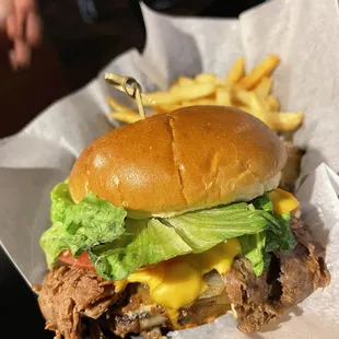 Philly CHEESESTEAK GREAT BURGER