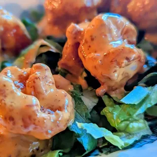 a plate of food