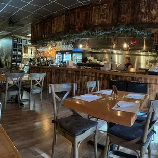 the interior of a restaurant