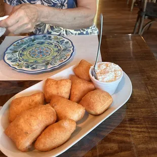 Huge appetizer plate and a very valued price.