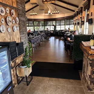 Entry to first dining room