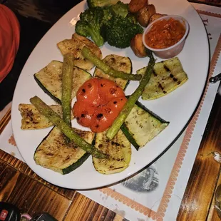 Grilled vegetables