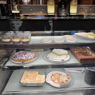 Dessert -- try the custard dessert in filo pastry