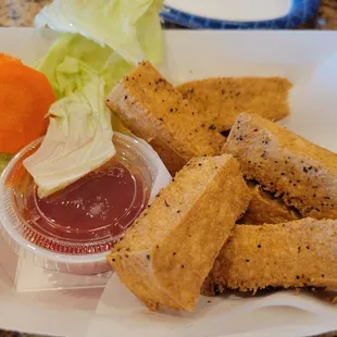 Salt and Pepper Fried Tofu
