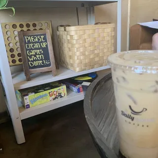 Almond Blossom Iced Latte