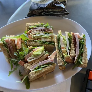Stacked Triple Club Sandwich
