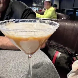 Salted caramel martini