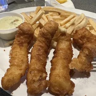 Fish and chip special on Fridays