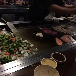 sushi and sashimi