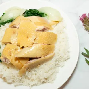 Empress chicken over rice