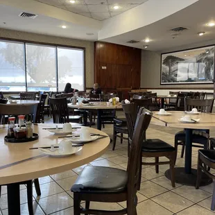 Interior of Daimo Chinese Restaurant in Richmond.