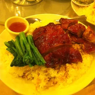 BBQ Duck over Rice
