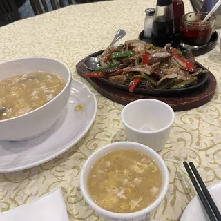 Creamy Sweet Corn Soup with Chicken