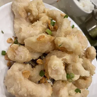 Deep Fried Fish Fillet with Chili, Salt and Pepper
