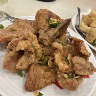 Deep Fried Spare Rib with Chili, Salt and Pepper