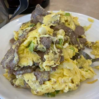 Stir Fried Beef with Scrambled Egg