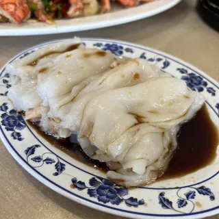 Steamed Rice Roll with Shrimp