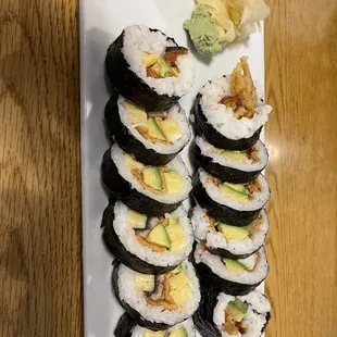 Spider Roll and Futomaki Roll