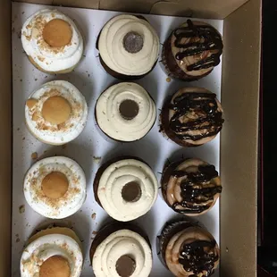 My family really enjoyed these cupcakes banana, peanut butter and the turtles my favorite will be ordering again! Thanks