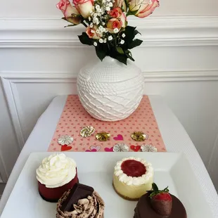Valentine's Day sample box.