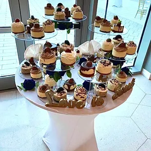 Dainty's at a wedding. They are the perfect accompaniment to a traditional wedding cake!