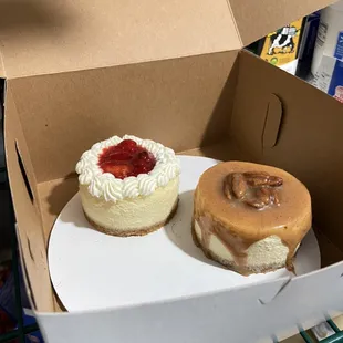 Strawberries &amp; Cream, Caramel Pecan