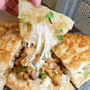 Beef Cheese Pancake