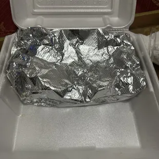 Beef Tips with potatoes Plate! This is how and what was given to me after manager removed two sides and cornbread!